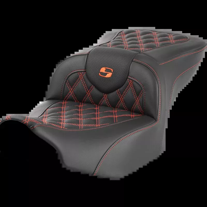 SADDLEMEN ROAD SOFA ORANGE L/S 24-25 HARLEY DAVIDSON BAGGERS
