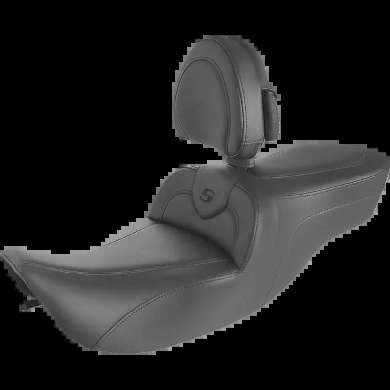 SADDLEMEN ROAD SOFA PLAIN EXTENDED REACH SEAT HARLEY 08-24 BAGGERS