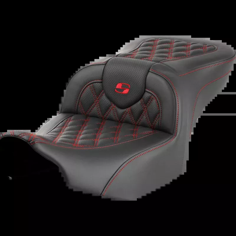 SADDLEMEN ROAD SOFA RED L/S 24-25 HARLEY DAVIDSON BAGGERS