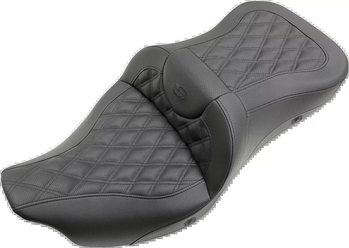 SADDLEMEN Roadsofa™ Heated Touring Seat for Harley-Davidson Trike – Part 808-07B-182THC