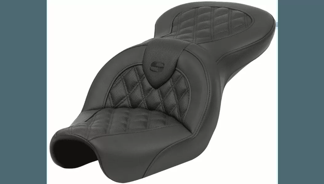 Saddlemen Roadsofa Lattice Stitch Seat for '04-05 Harley Davidson Dyna Models