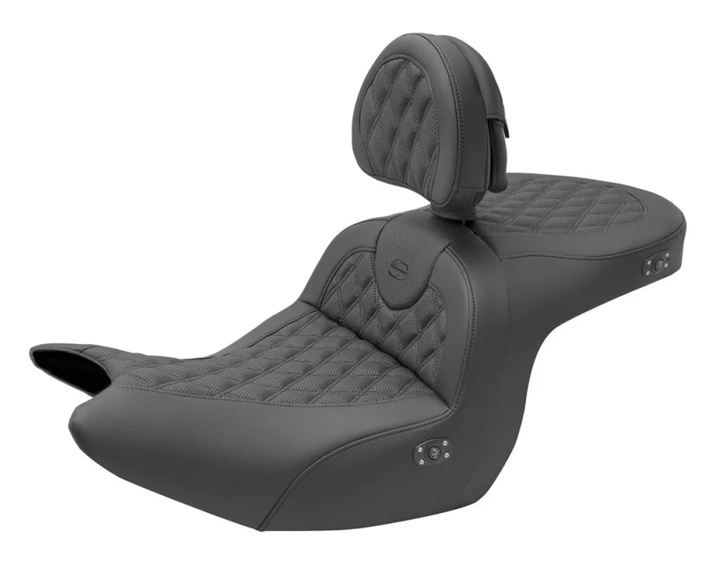Saddlemen Roadsofa LS Lattice Stitch 2-Up Seat Honda GL Tour 2018-2026
