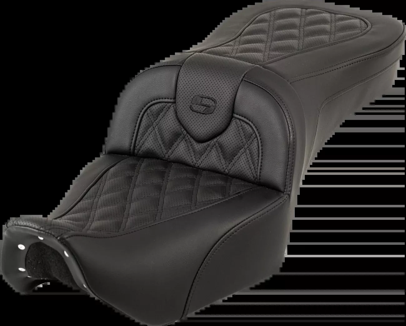Saddlemen RoadSofa™ Seat - without Backrest - Lattice Stitch - RH975 '22-'25 - 822-11-182