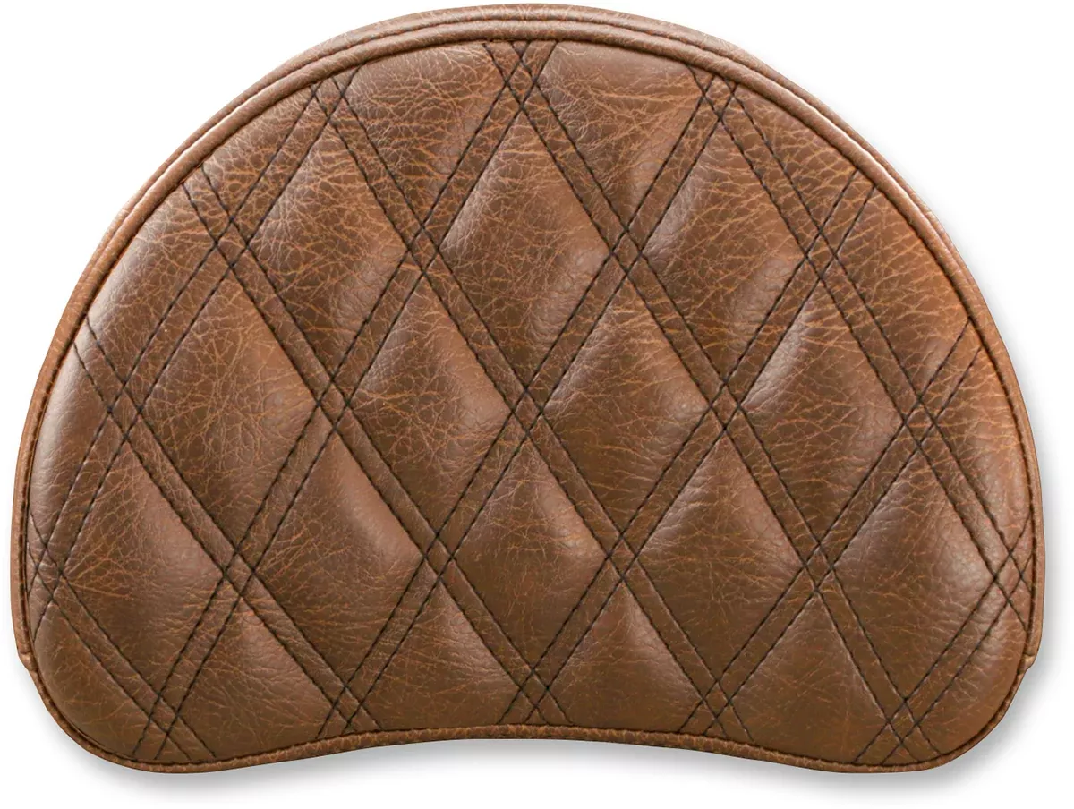 Saddlemen Sissy Bar Pad Lattice Stitched Brown Universal – 051345