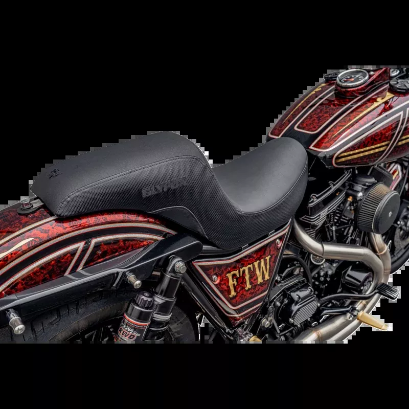 SADDLEMEN SLYFOX DRIFTER SEAT HARLEY DAVIDSON FXR