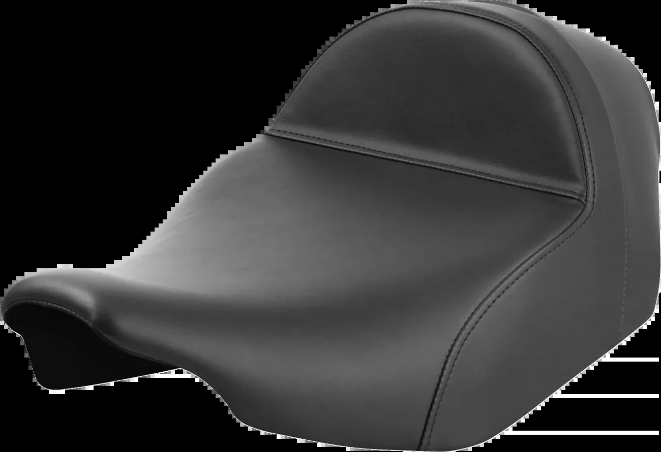 SADDLEMEN Solo Seat – Plain Extended Reach for Harley-Davidson FLT/FLH 2023-2024 (Part #823-07E-0040)