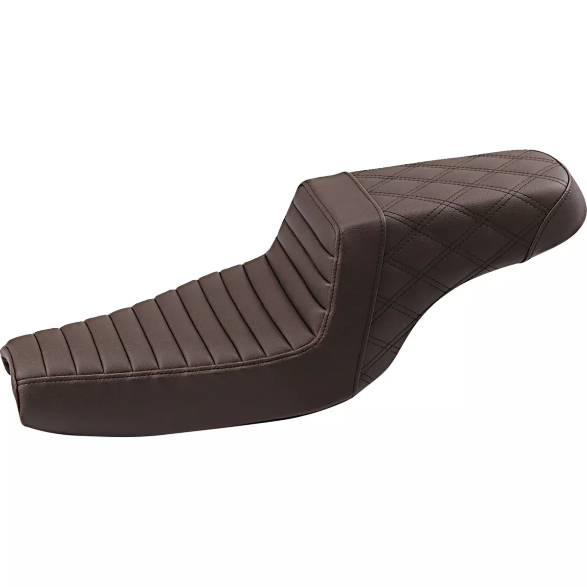 Saddlemen Step-Up Seat - 807-11-176BR For Harley Sportster 2004-2022 (3.3G Tank)