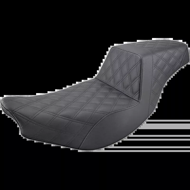 SADDLEMEN STEP UP SEAT BLACK L/S INDIAN TOURING MODELS 14-21