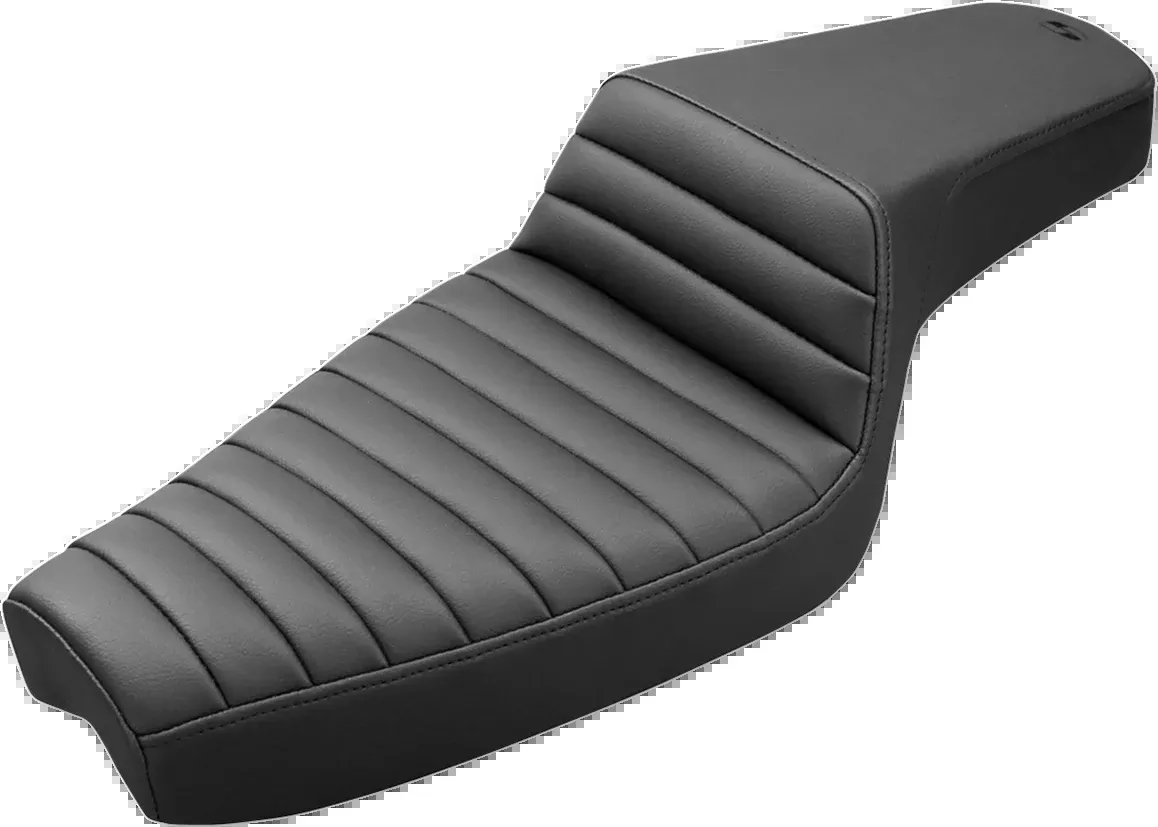 Saddlemen Step-Up Seat – Front Tuck-n-Roll – Black – XL – 879-03-171