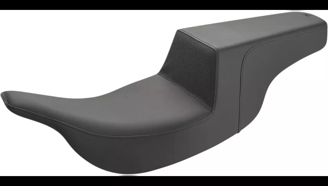 Saddlemen Step-Up Seat - Gripper - Black 97-07 FLH - 897-07-174