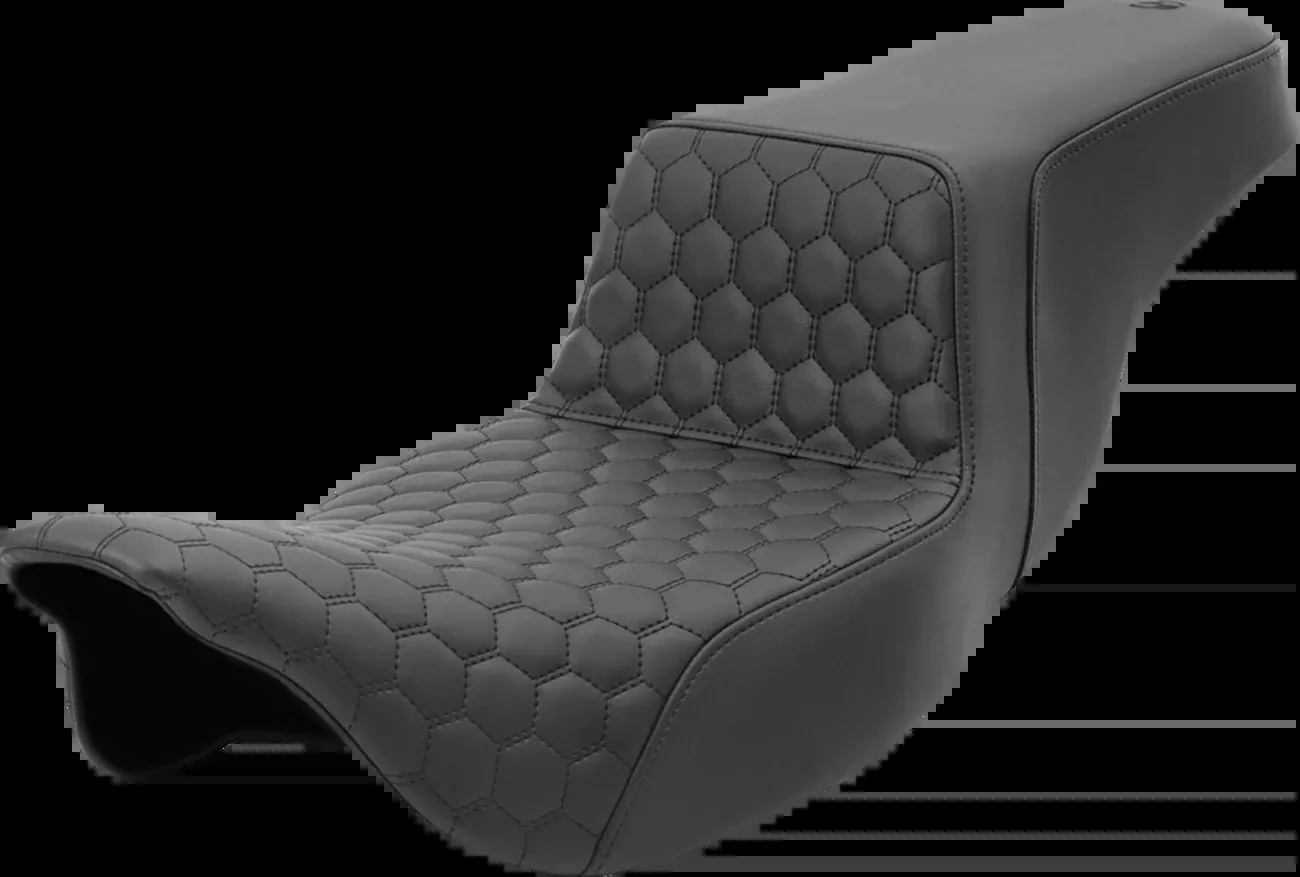 Saddlemen Step-Up Seat - Honeycomb - Extended Reach - FL '08-'23 - 808-07B-178