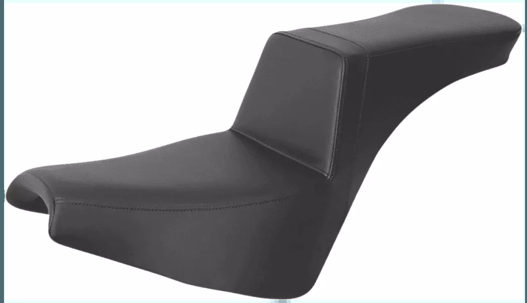 Saddlemen Tour Step Up Seat for Harley Davidson Street Bob FXBB and Softail Standard FXST - Front and Rear LS