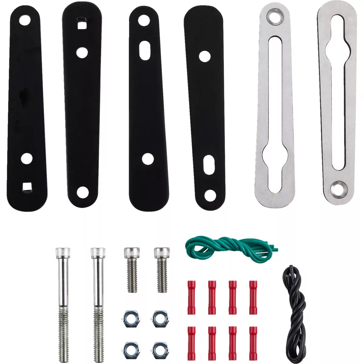 Saddlemen Turn Signal Relocation Kits Dyna Black For Harley Motorcycles 1999-2017