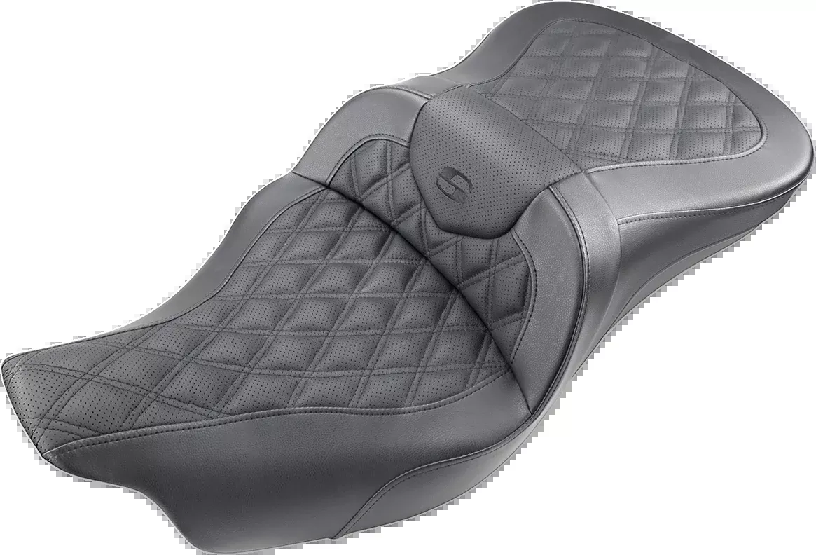Saddlemens Roadsofa™ Seat for Harley-Davidson Trike 2009-2024, Black – Part 808-07B-182T