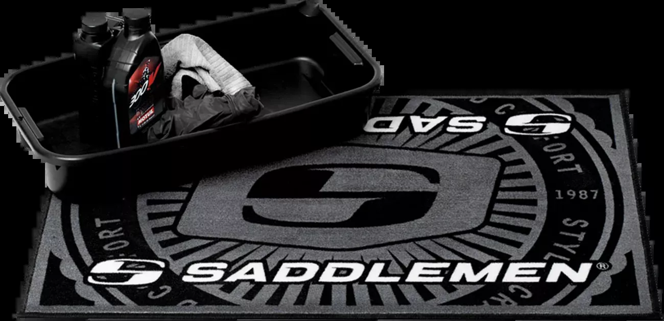 Saddlemmen FM-001 Floor Mat - 36 x 24 Inches Durable Nylon with Non-Slip Backing