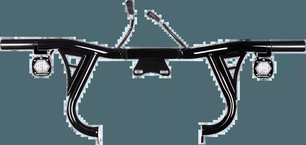 Santoro Fabworx Internally Wired Light Bar/Engine Guard for '24-Up Harley Davidson Touring and '23-Up CVO FLHXSE, CVO FLTRXSE (Not for FLHR)