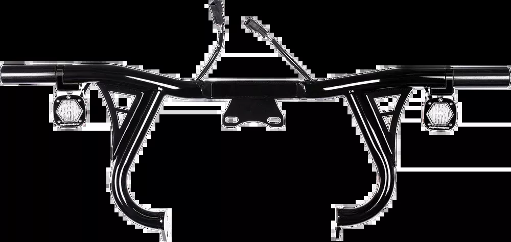 SANTORO FRONT LIGHTBAR / CRASHBAR 17-25 HARLEY BAGGER (NON CVO)