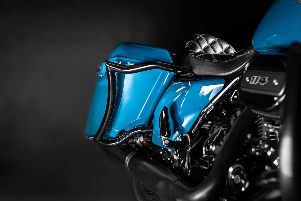 SANTORO VINDIKTA BAG GUARDS HARLEY DAVIDSON BAGGERS 09-25