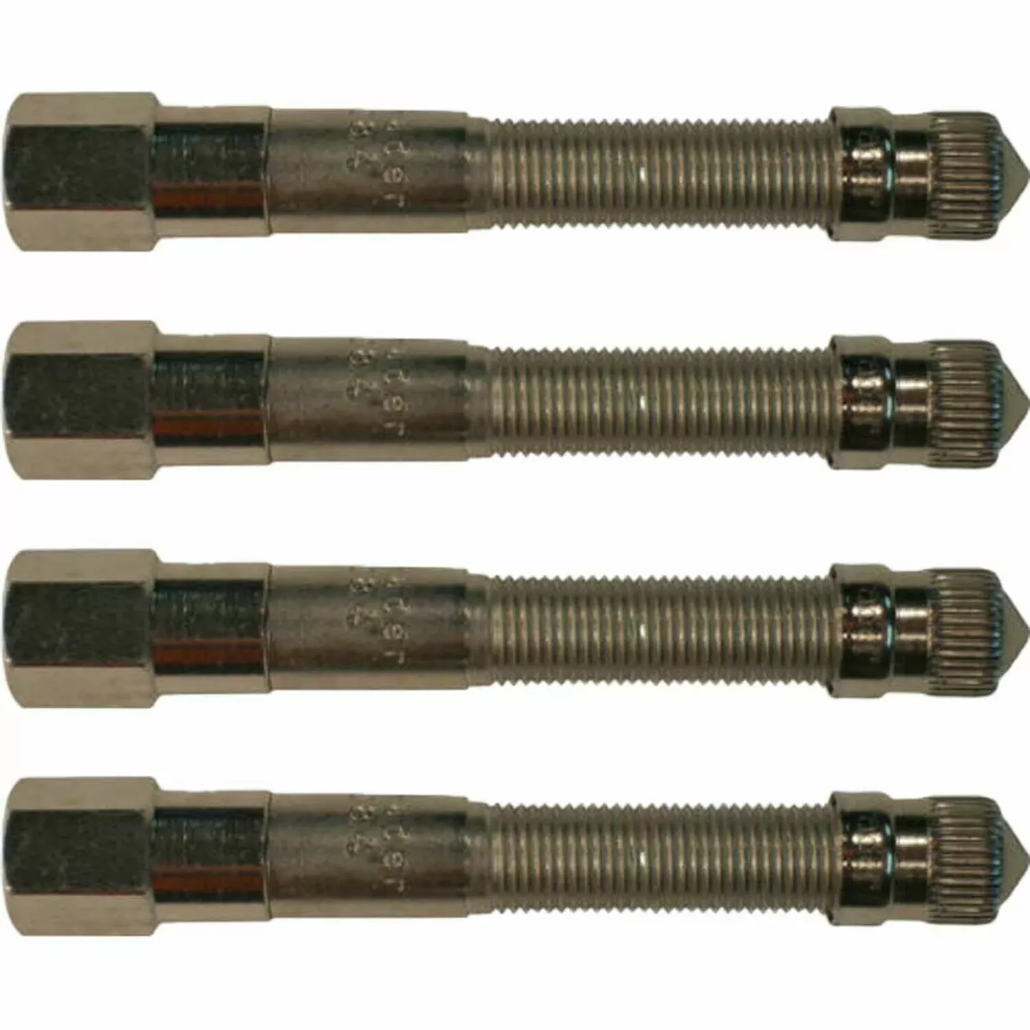 Schrader 2-7/32″ Metal Truck Valve Extension Pack of 4