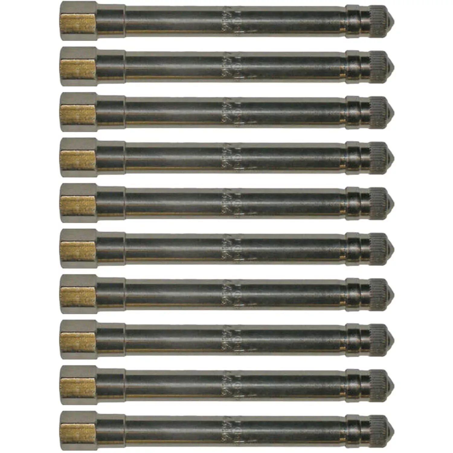 Schrader 4414 3-1/8″ Metal Truck Valve Extension Pack of 10