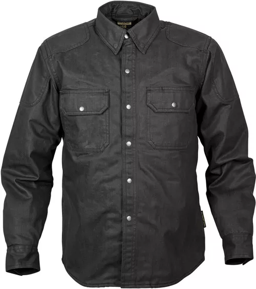 Scorpion Covert Wax Mens Button Up Long Sleeve Riding Shirt