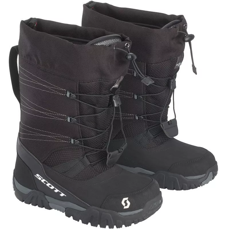 Scott R/T Snowmobile Boots Black/Green (9.5/43)