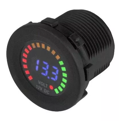 Sea-Dog Rainbow Display Digital Voltmeter