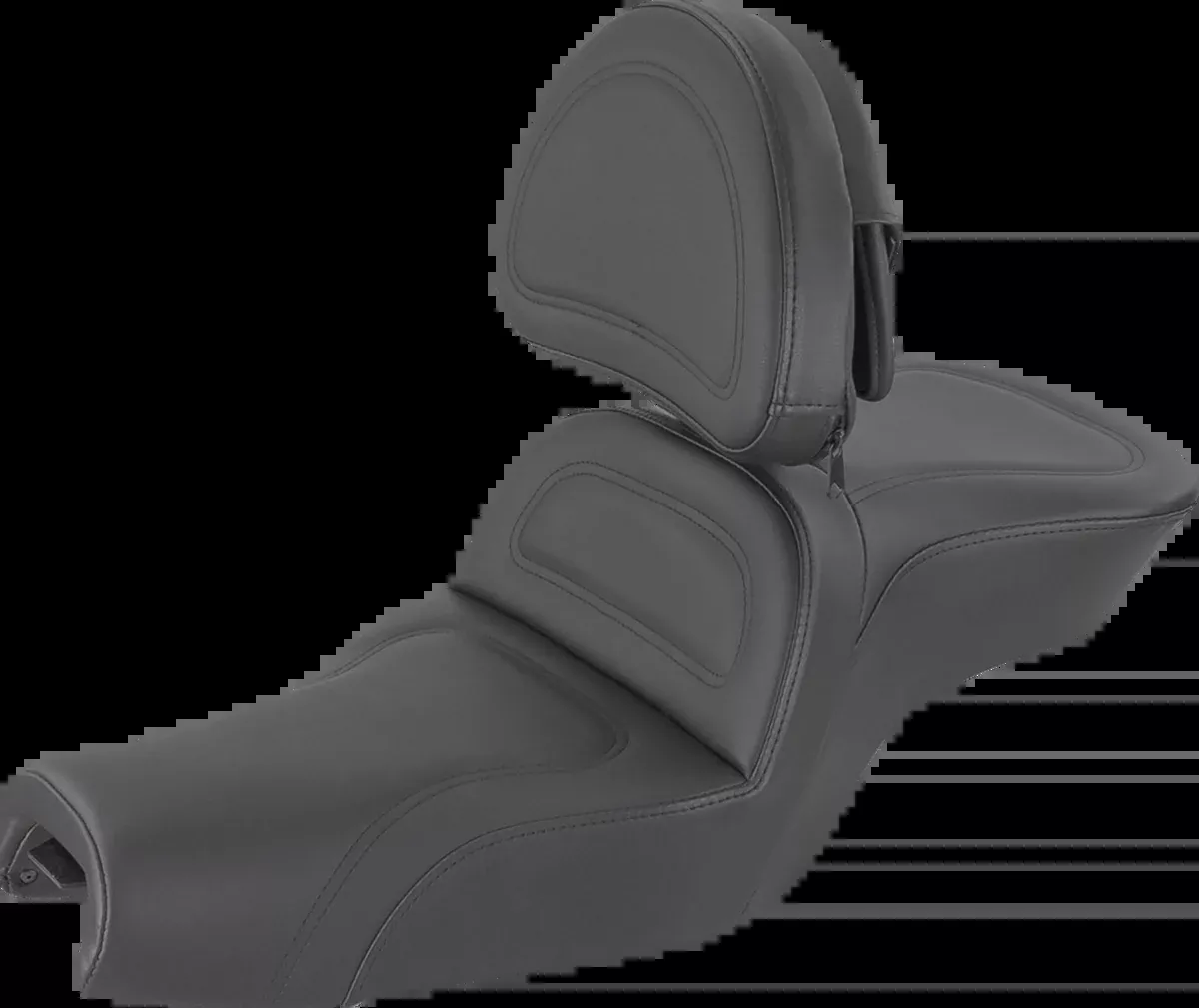 Seat - Explorer™ - With Backrest - Stitched - Black - XL '04-'20