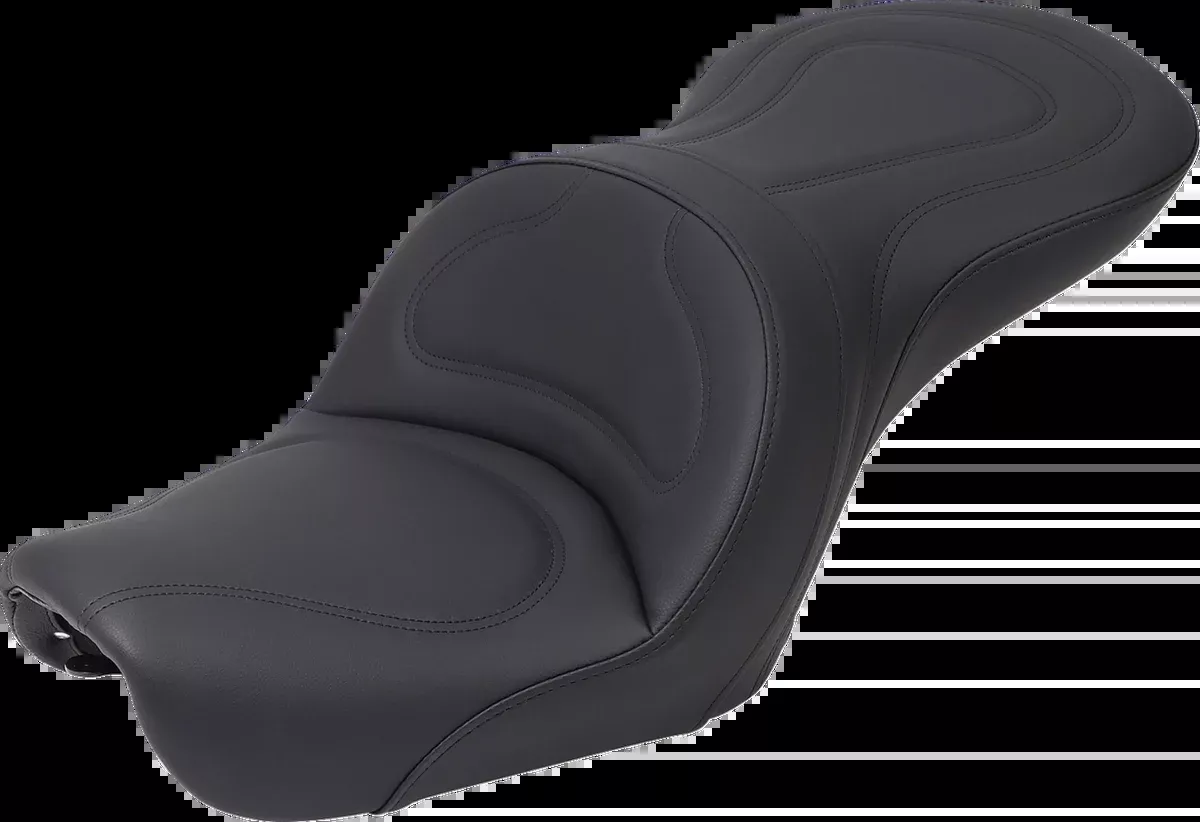 Seat - Explorer™ - Without Backrest - Stitched - Black - FXD '04-'05