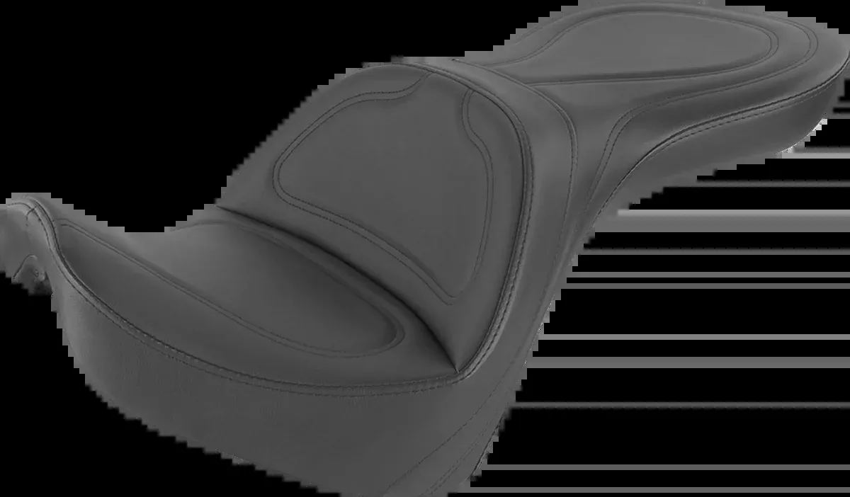 Seat - Explorer™ - Without Backrest - Stitched - Black - FXSTD
