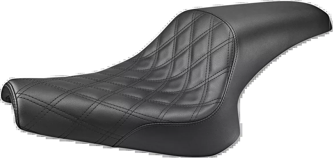 Seat - Profiler™ - 2-Up - Front Lattice Stitch - Black - Bolt
