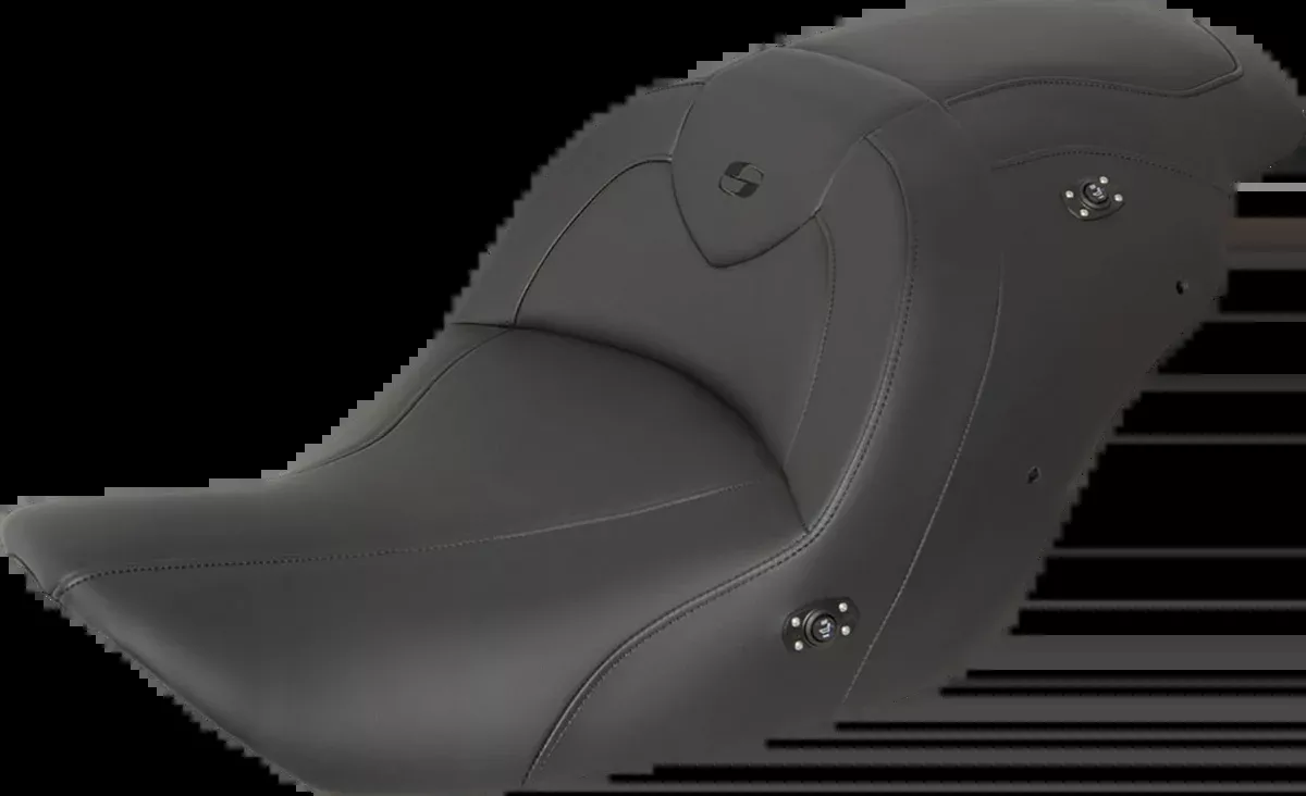 Seat - RoadSofa™ - without Backrest - Black w/ Black Stitching - Heated - GL1800 '14-'17