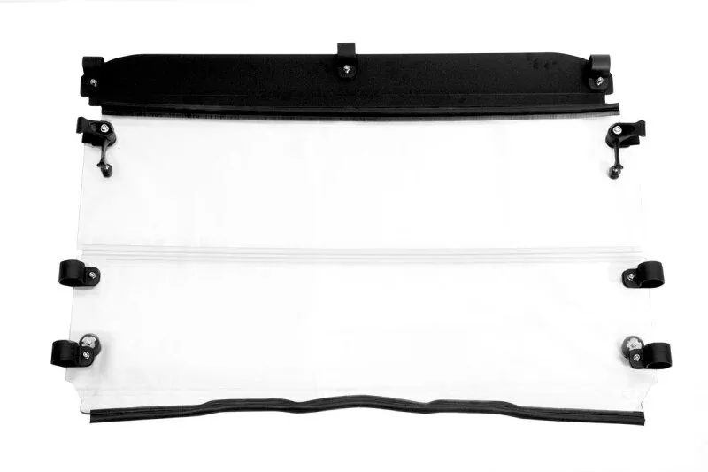 Seizmik 10-14 Polaris 400-570 Ranger Mid-Size – 1.75 in. Versa-Fold Windshield – UV Resistant Poly