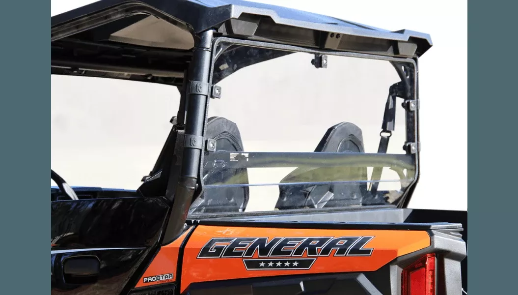 Seizmik Rear Dust and Window Panel for '16-25 Polaris General 1000 Models