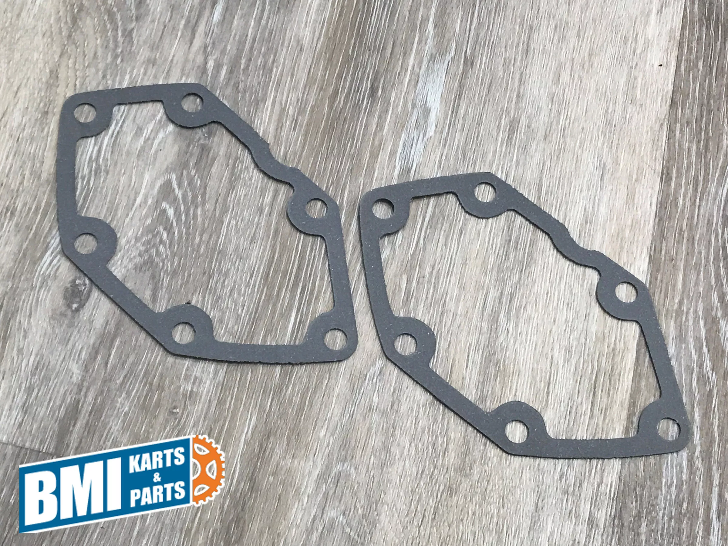 Set of Two; Right Side Gear Box Cover Gaskets for Harley-Davidson 5-Speed Big Twins (1980-86)