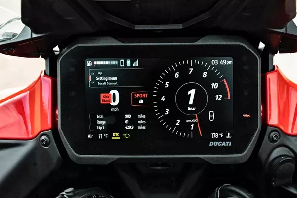 Shieldotron Ducati Multistrada V4 Instrument Cluster Screen Protector