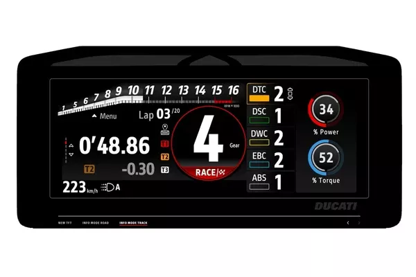 Shieldotron Ducati Panigale / Streetfighter V4 2025+ Instrument Cluster Screen Protector