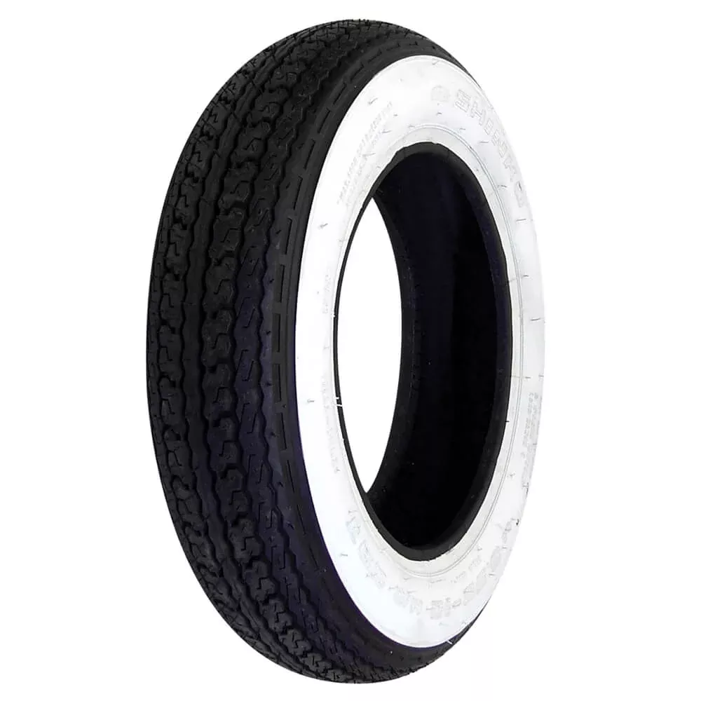 Shinko 3.00 x 10 Whitewall Scooter Tire – Tube Type
