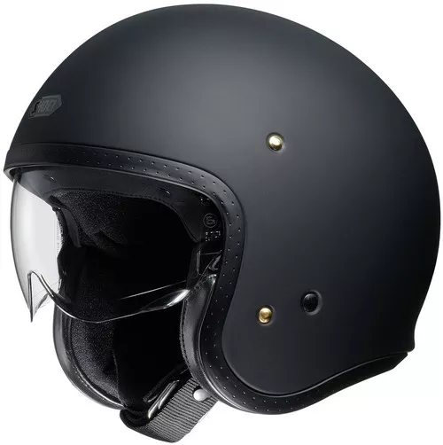 Shoei J.O Solid Open Face Motorcycle Helmet