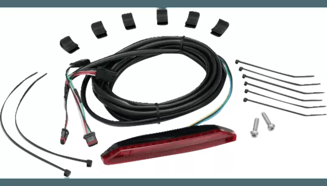 Show Chrome Slayer Under Max Mount Rear LED for '19-23 Can Am Rykers Models - Red