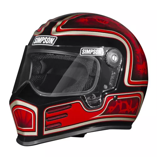 Simpson Outlaw Bandit 3 Helmet - 2026 Schultz Design