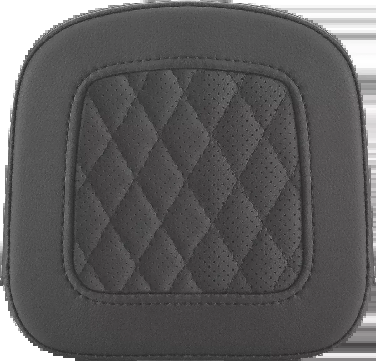 Sissy Bar Pad - Lattice Stitched - Black - FL '97-'23