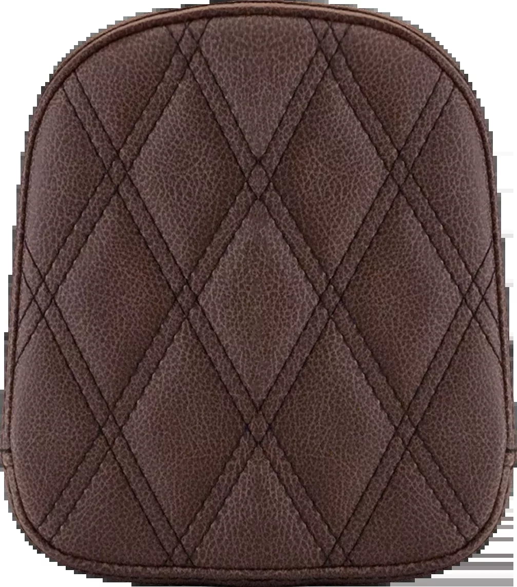 Sissy Bar Pad - Lattice Stitched - Brown FL '99-'22