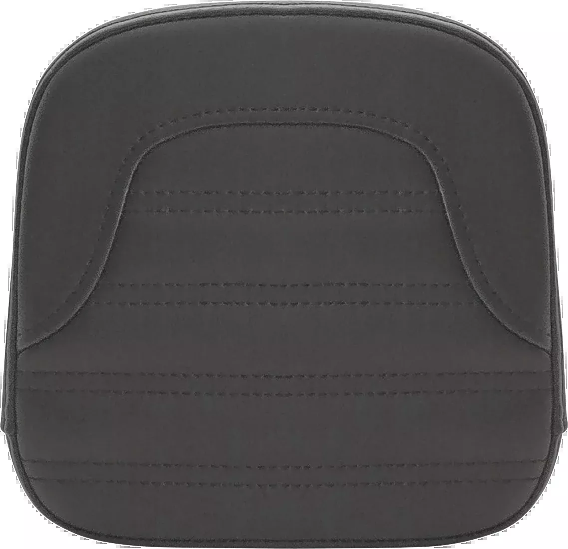 Sissy Bar Pad - Roll & Pleat - Black - FL '99-'23