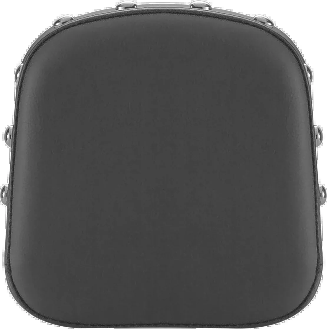 Sissy Bar Pad - Smooth - Black - Studded - FL '99-'23