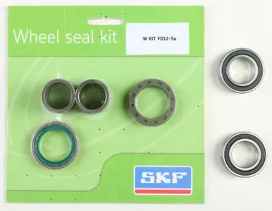 Skf Wheel Seal Kit W/Bearings Front - WSB-KIT-F012-SU