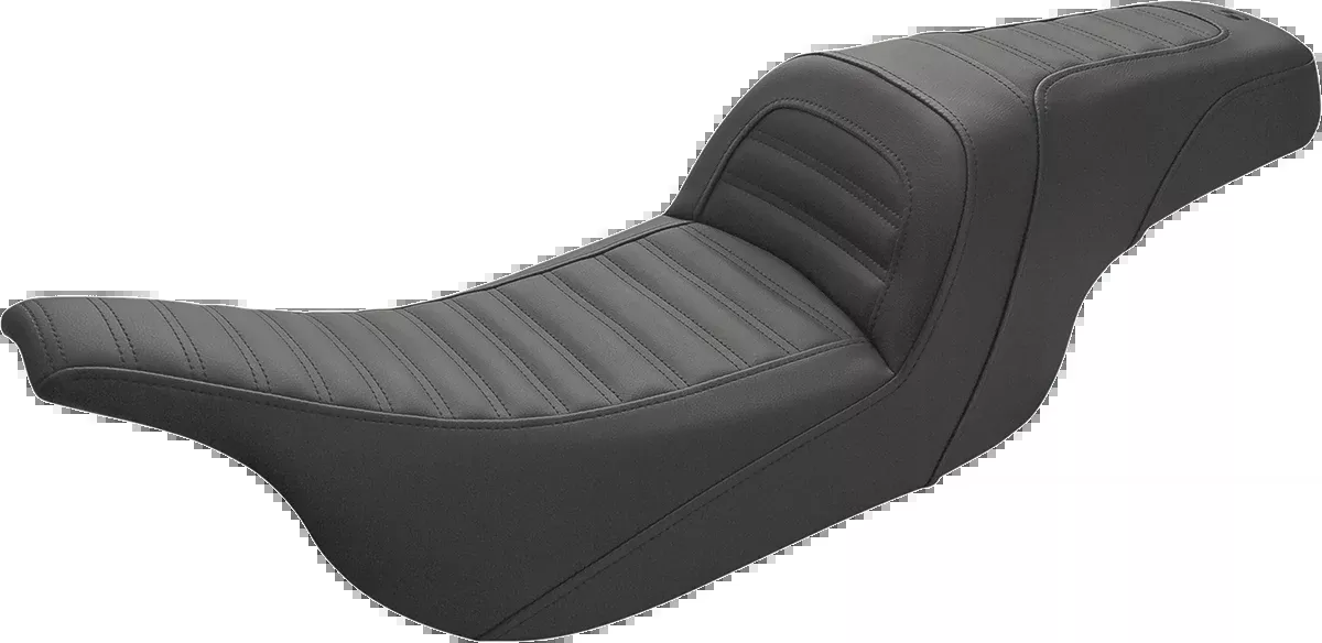 Slim Roll & Pleat Seat - Black