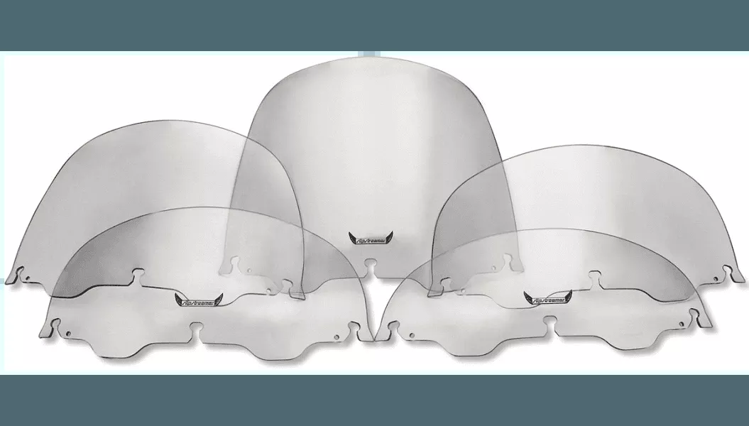 Slipstreamer Windshield for '14-20 Harley Davidson FLHT/X Models - 16" Clear