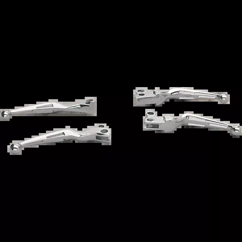 SLOTTED CUSTOM LEVERS HARLEY DAVIDSON MODELS 82-17