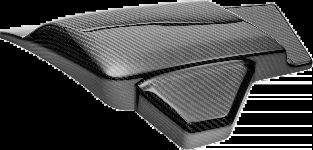 SLYFOX 1018-SCXC-G Gloss Black Carbon Fiber Side Cover
